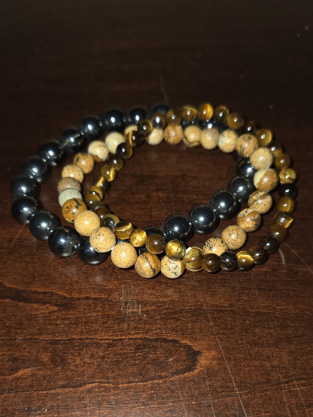 Natural Stones Bracelet Stack